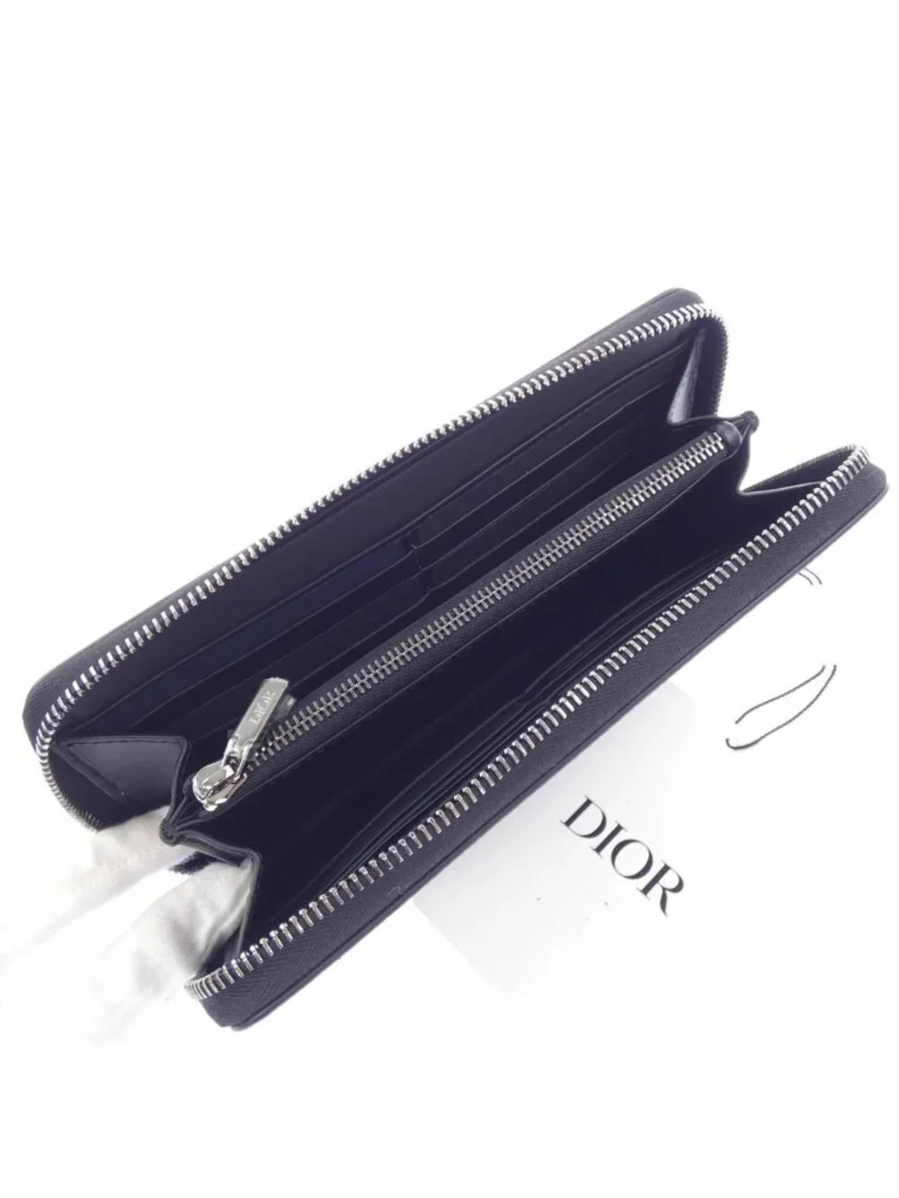Dior CD Icon Long Zip Wallet